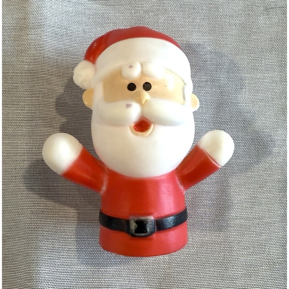 Rudolph The Red Nose Reindeer Vinyl Finger ‎ Puppet Set Of 5 - Picture 7 of 8